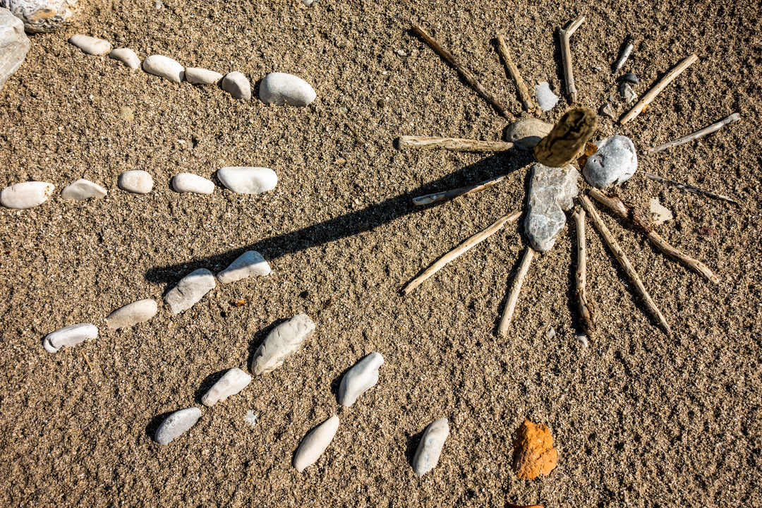 How to Make a Sun Dial Clock with Kids
