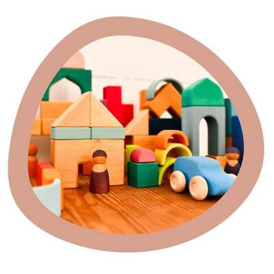 Grimm's Wooden Blocks.