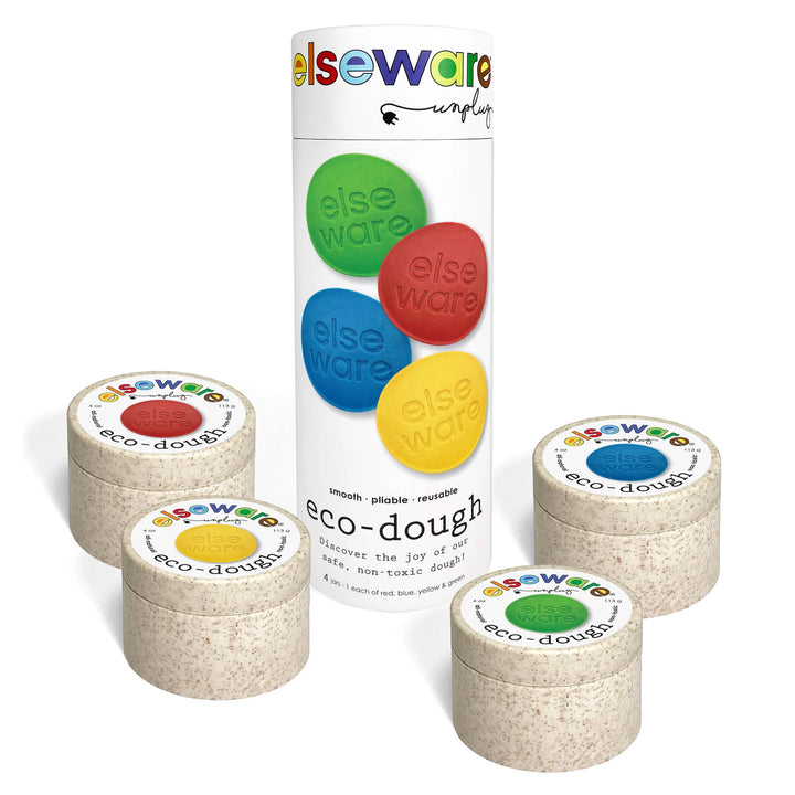 eco-dough - Natural Play Dough - 4 Pack