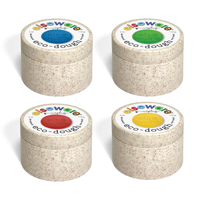 eco-dough - Natural Play Dough - 4 Pack