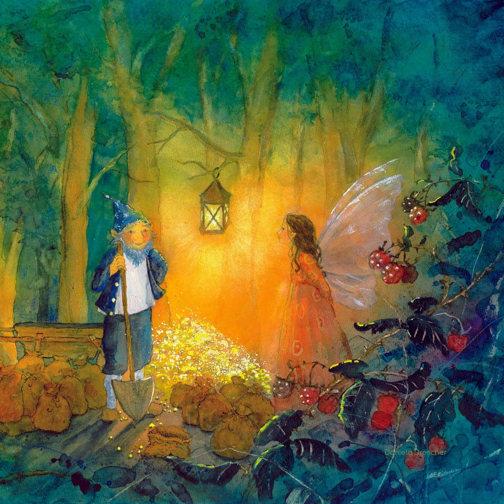 Toverlux - Night Light Transparency Set - Little Fairy Can't Sleep - Bella Luna Toys