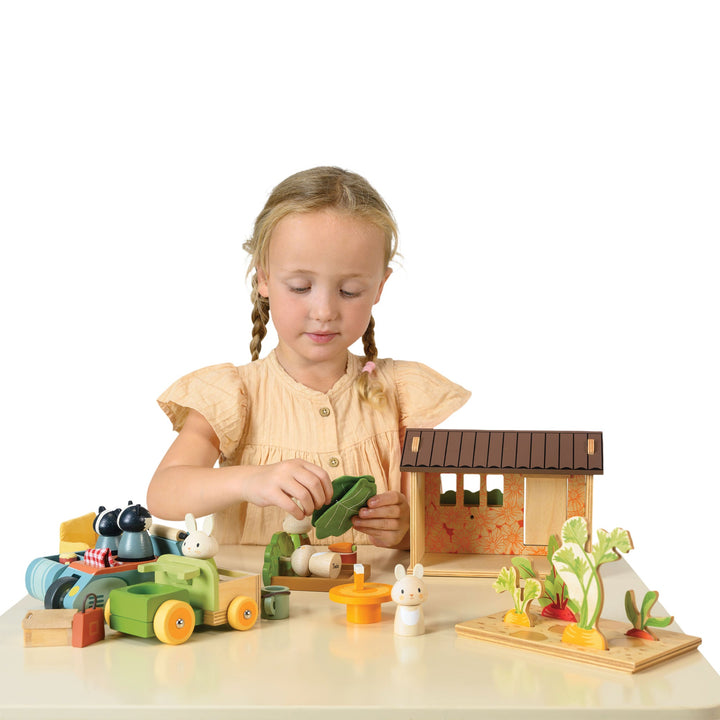 Tender Leaf - Bunny's Carrot Patch - Bella Luna Toys