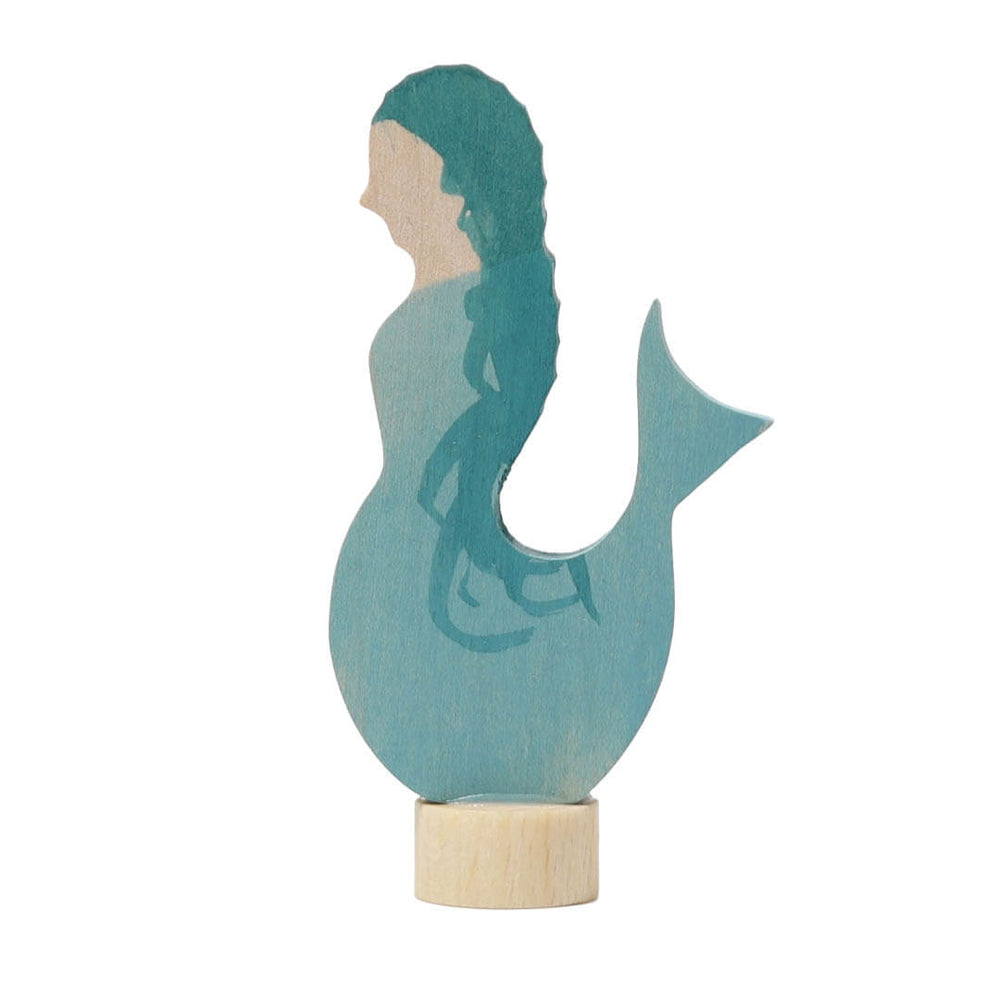 Grimms Mermaid - Wooden Birthday Ring Decoration
