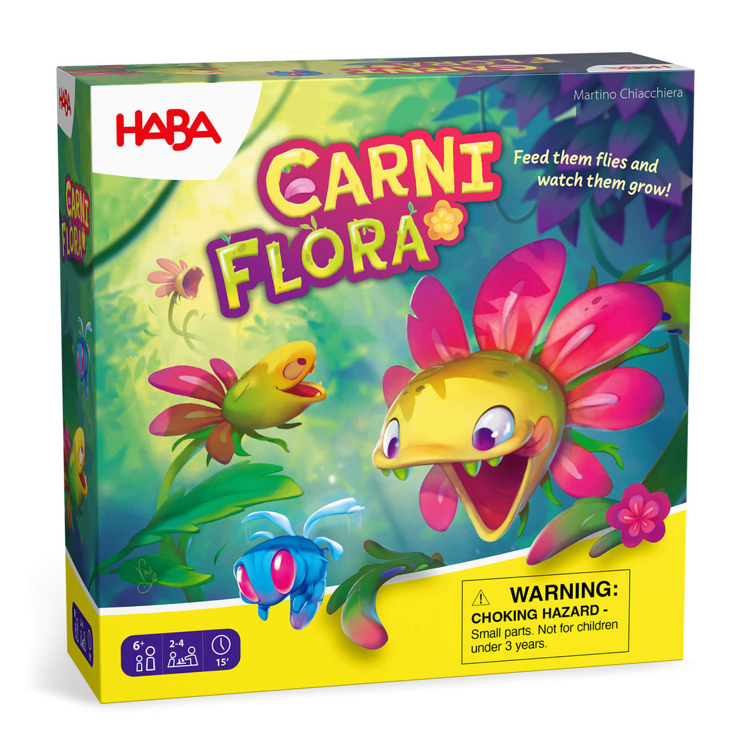 HABA - Carni Flora Strategic Tile Placement Game - Bella Luna Toys