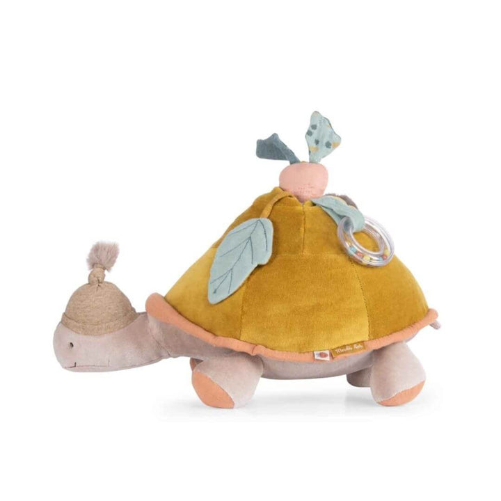 Moulin Roty - Garden Activity Turtle Baby Toy sensory exploration - Bella Luna Toys