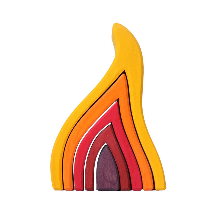Grimm's Elements Nesting Blocks - Fire