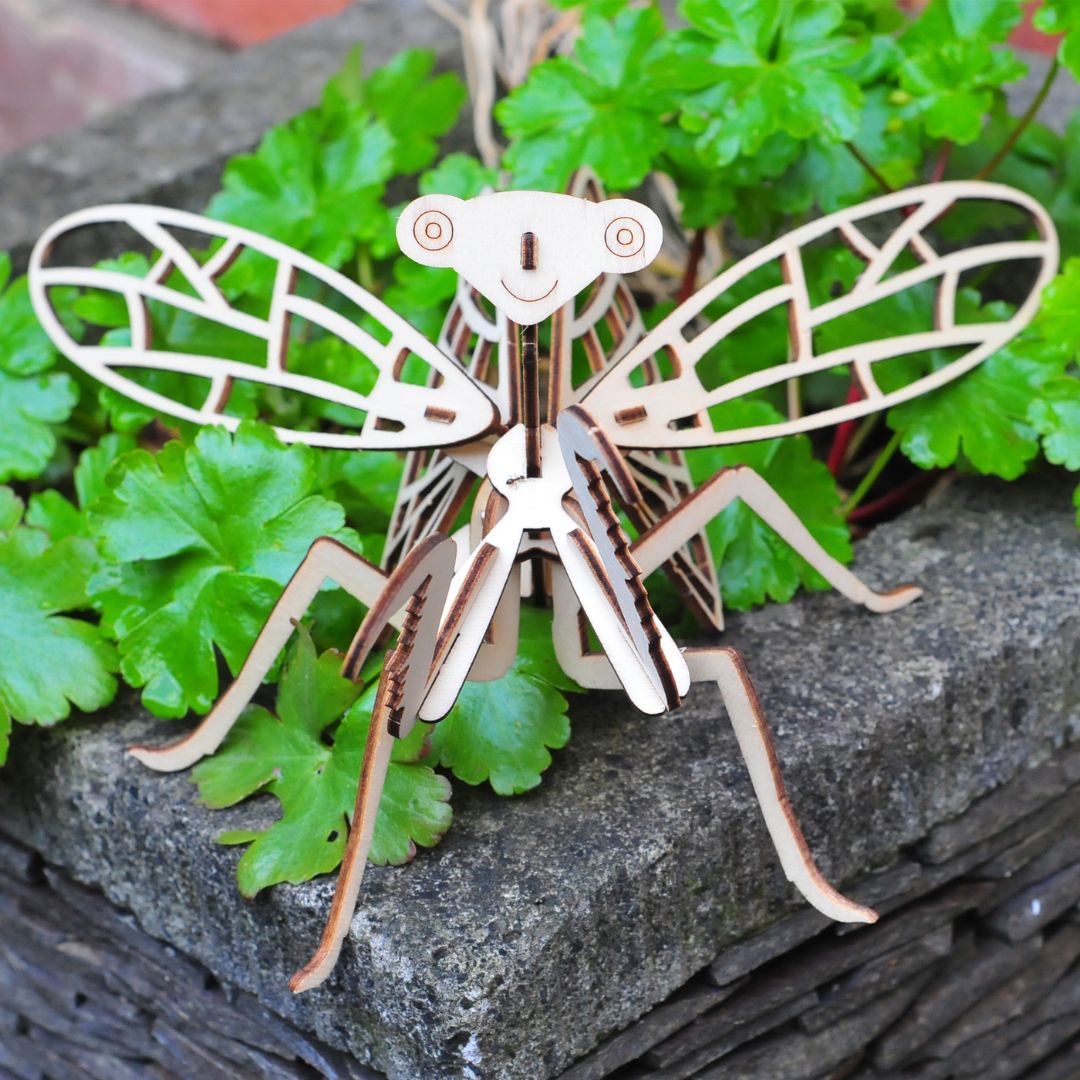 House of Marbles - Wooden Build A Bug Kit - Bella Luna Toys