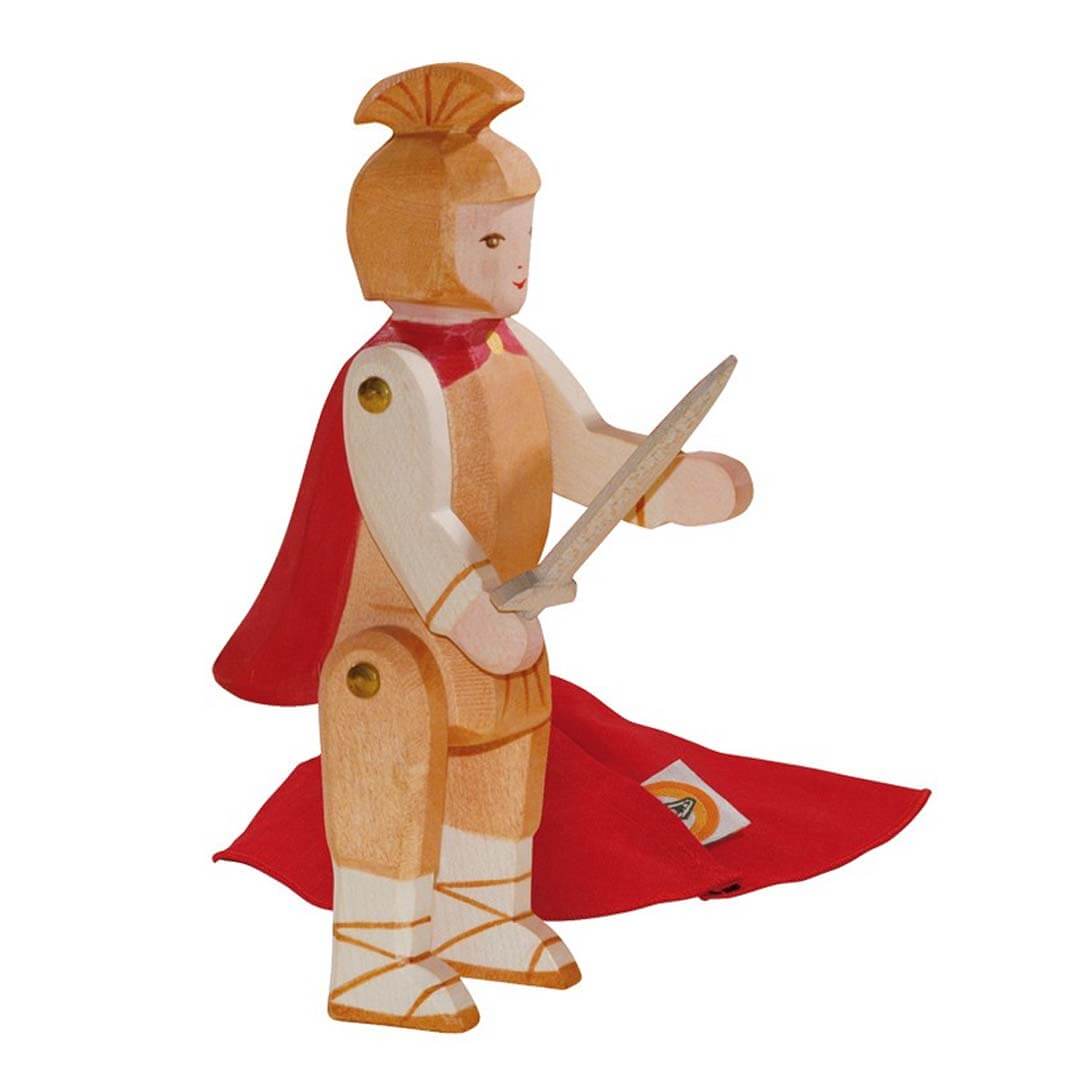 Ostheimer St. Martin Figure with Red Cloak and Sword