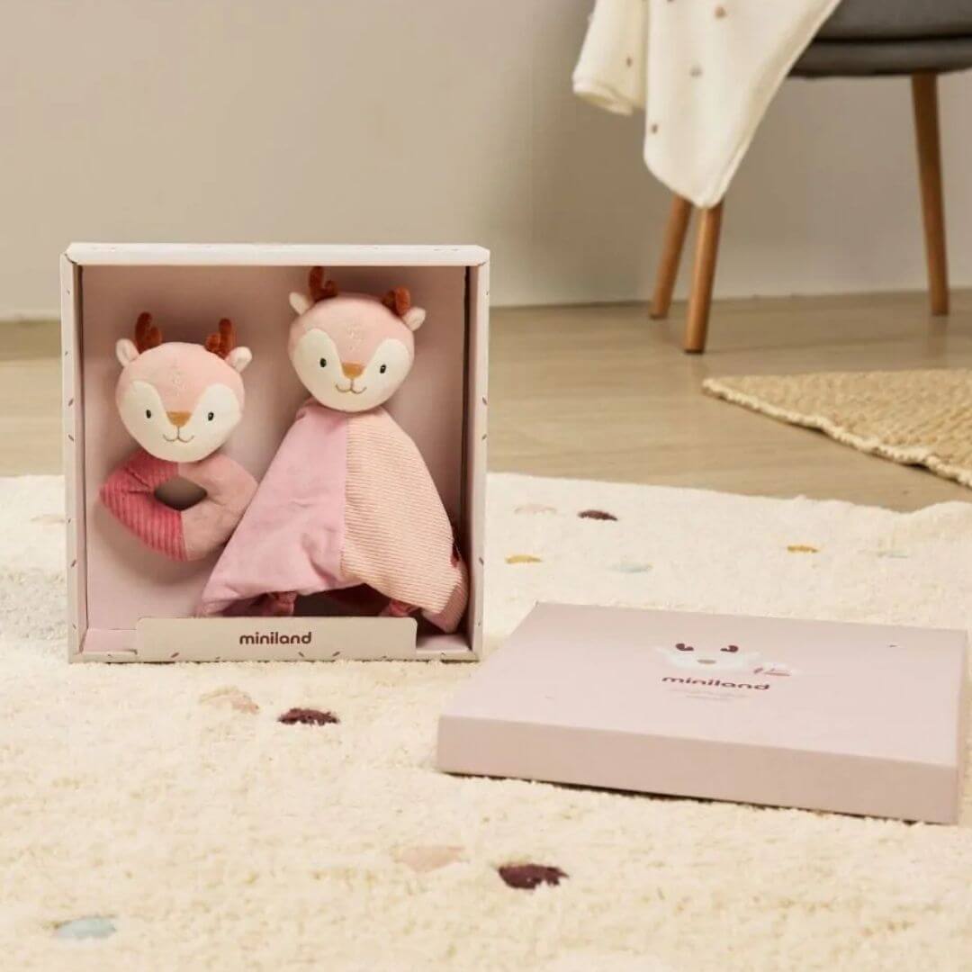 Miniland - Miniland Baby Deer Collection gift pack - Bella Luna Toys