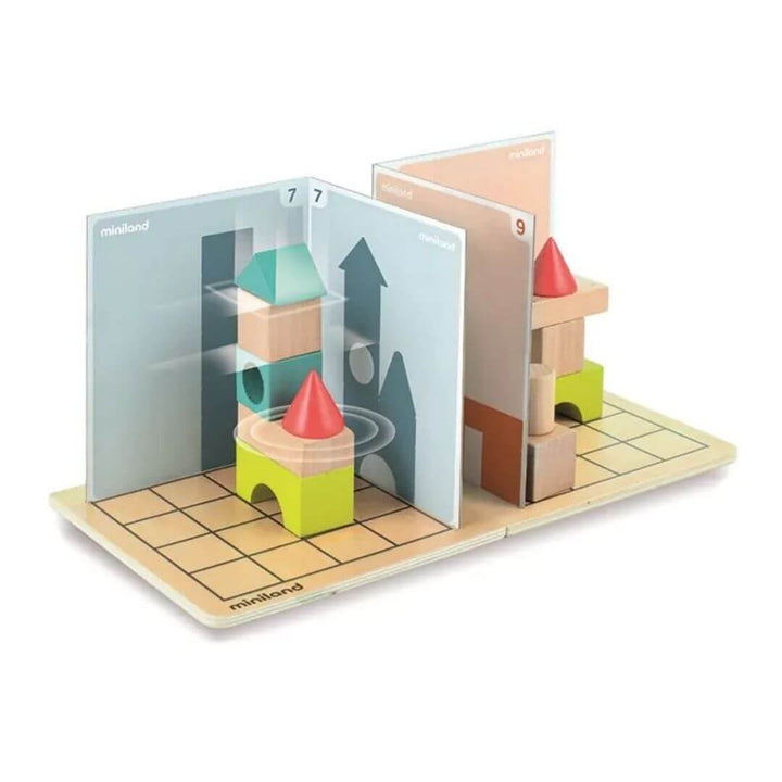 Miniland - Miniland 3D Shapes & Shadows Fsc 100% - Bella Luna Toys