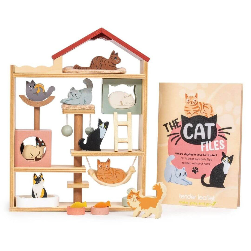 Tender Leaf Toys - Purrfect Stay Cat Hotel - Bella Luna Toys