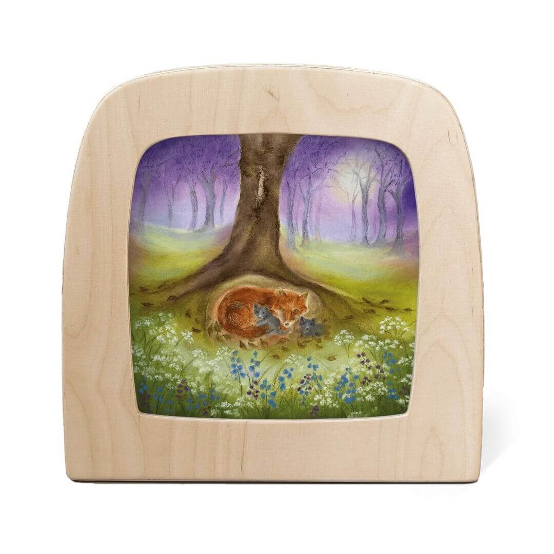 Night Light Transparency - Baukje Exler Artist Collection - 2026 - Little Fox Family
