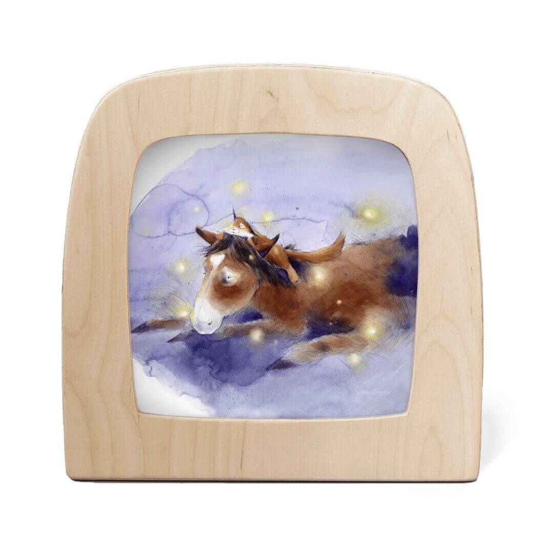 Toverlux - Night Light Transparency - Hrokur Silhouette Fireflies - Bella Luna Toys