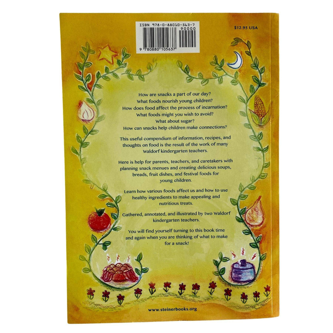 Steiner Books Waldorf Kindergarten Snack Book - Back Cover - Bella Luna Toys