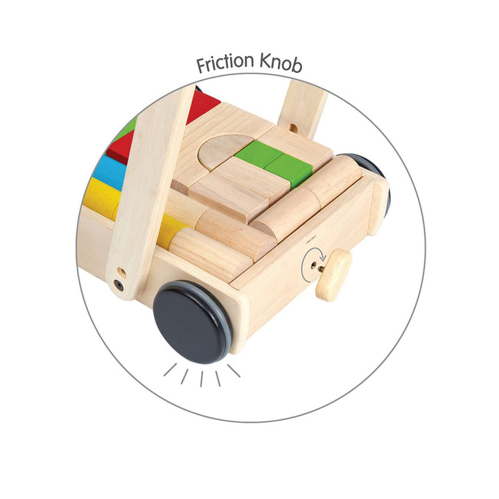 Plan Toys - Wooden Baby Walker - Bella Luna Toys
