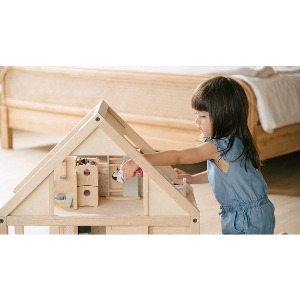 Plan Toys - Classic Wooden Dollhouse - Bella Luna Toys