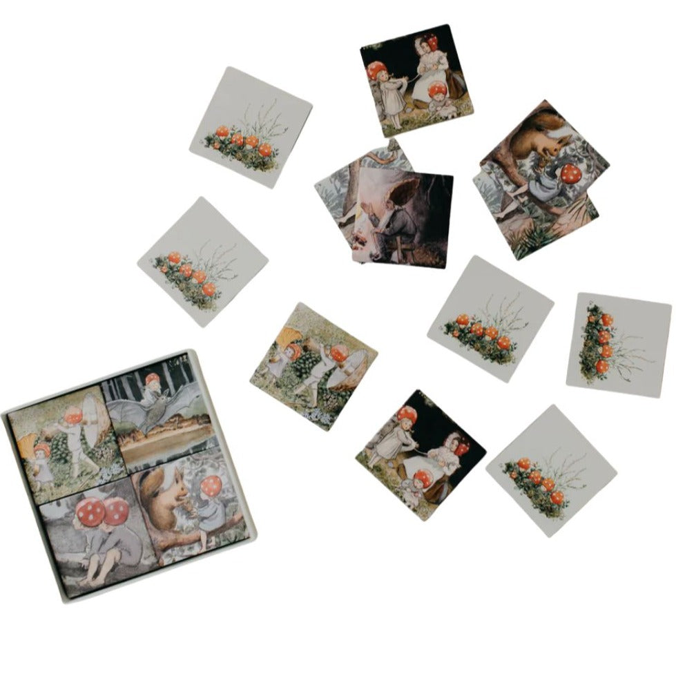 Challenge & Fun Tomtebobarnen Children's memory game- Bella Luna Toys 