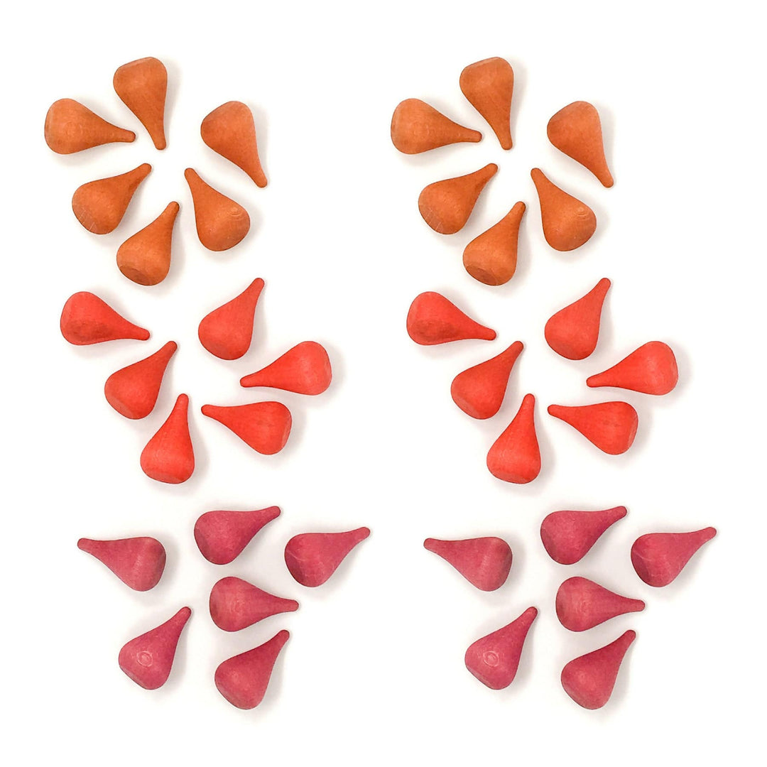 Grapat - Fire Cones Wooden Mandala Set - Bella Luna Toys