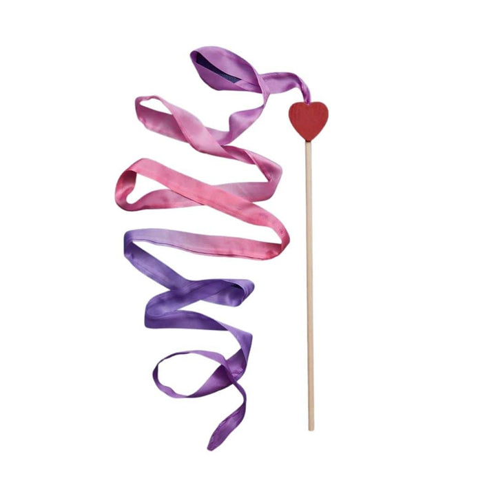 Sarah's Silks Heart Silk Streamer