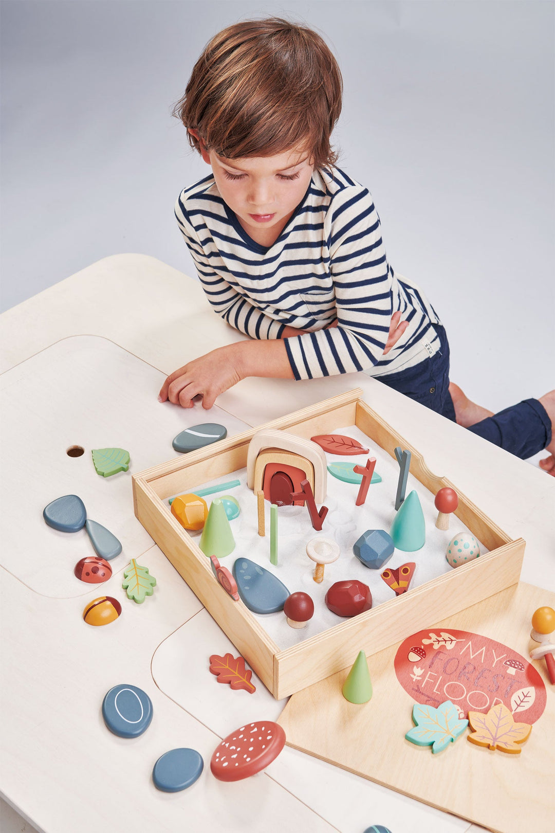 Tender Leaf Toys- My Forest Floor Wooden Play Set- Bella Luna Toys