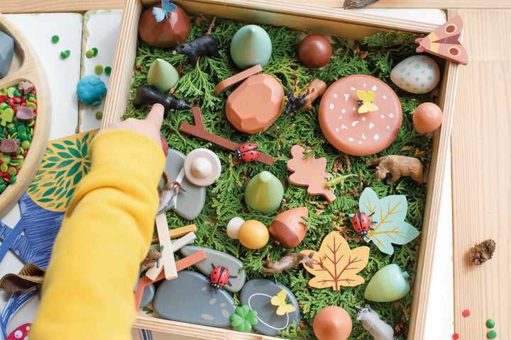 Tender Leaf Toys- My Forest Floor Wooden Play Set- Bella Luna Toys