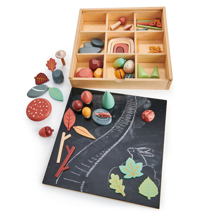 Tender Leaf Toys- My Forest Floor Wooden Play Set- Bella Luna Toys