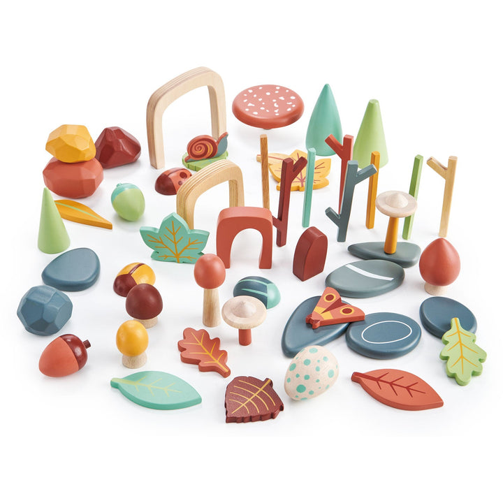 Tender Leaf Toys- My Forest Floor Wooden Play Set- Bella Luna Toys