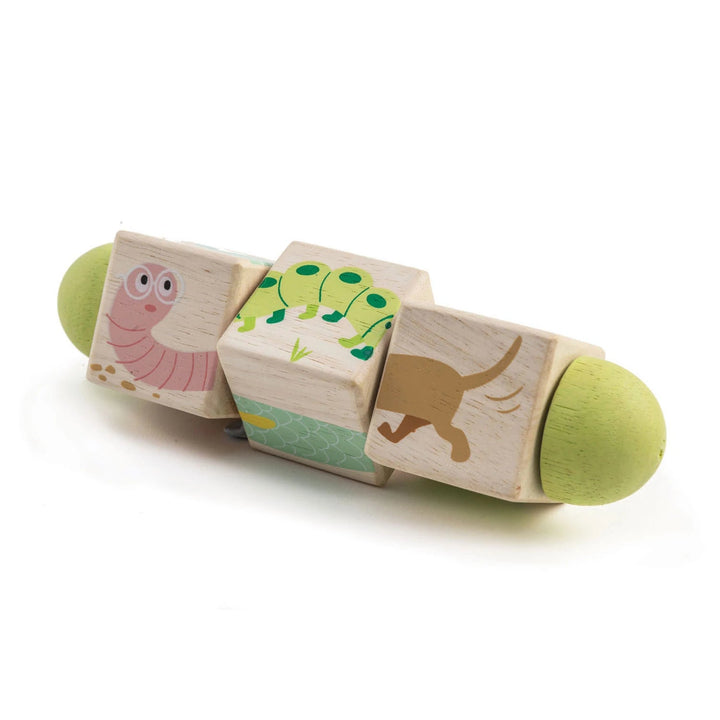 Tender Leaf Toys Wooden Mix and Match Twisting Cubes- Bella Luna Toys