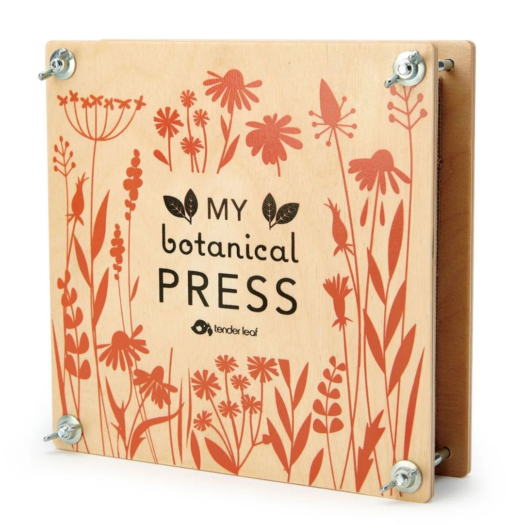Tender Leaf Toys My Botanical Press- Wooden Toys- Bella Luna Toys