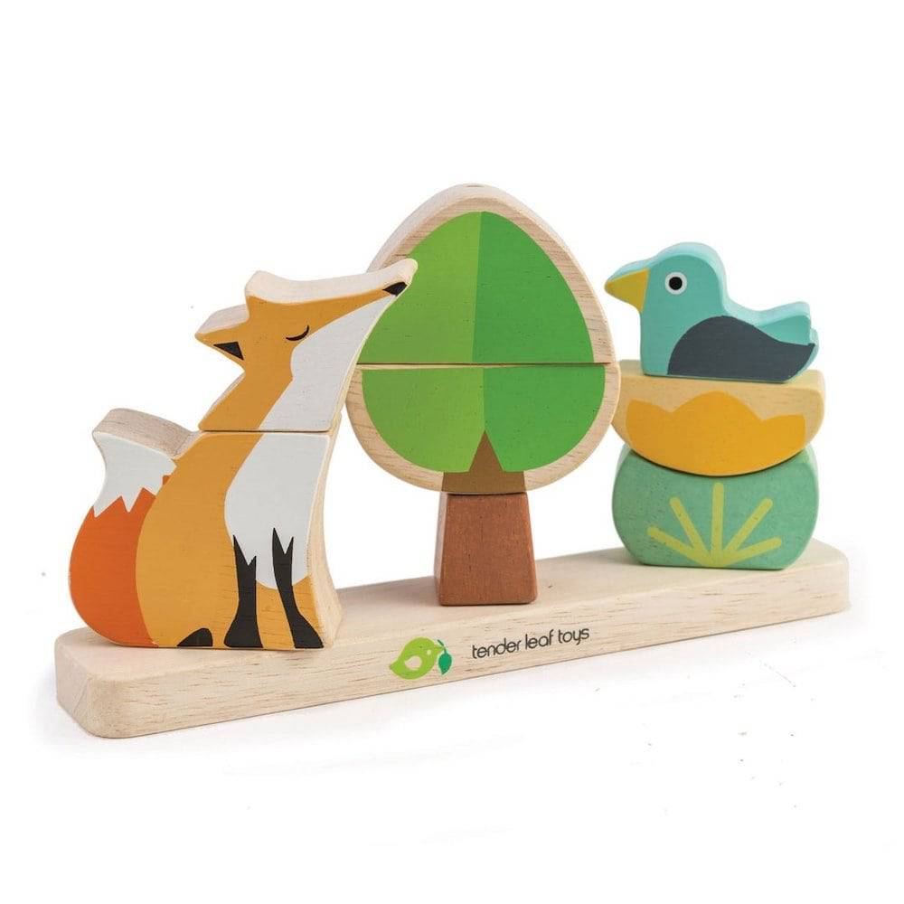 Tender Leaf Toys - Foxy Magnetic Stacker - Bella Luna Toys