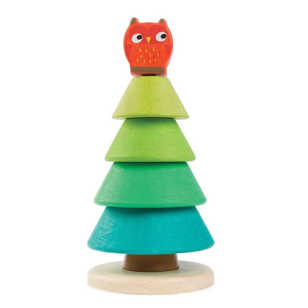 Tender Leaf Toys Stacking Fir Tree - Sorting & Stacking Toys - Bella Luna Toys